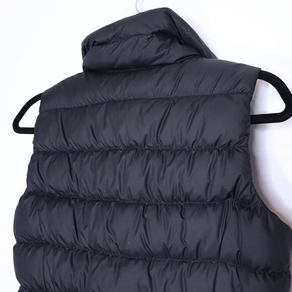 ATHLETA Downabout Vest Black Goose Down Fill Puffer High Neck Full Zip Women's S - Picture 7 of 11